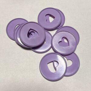 Lilac Plastic Happy Planner Expansion Discs
